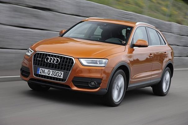 Zum Verkaufsstart gibt es den Audi Q3 mit drei Vierzylinder-Triebwerken, die mit Direkteinspritzung, Turboaufladung und Start-Stopp-System ausgerüstet sind. Foto: wmd/Auto-Reporter.NET